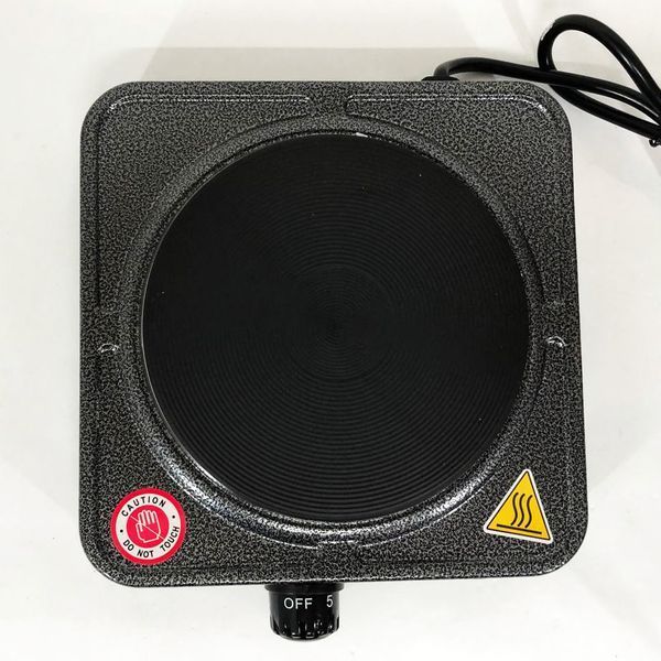 Электроплита настольная DOMOTEC MS-5821 дисковая на 1 конфорку, маленькая электроплита переносная 00018861 фото