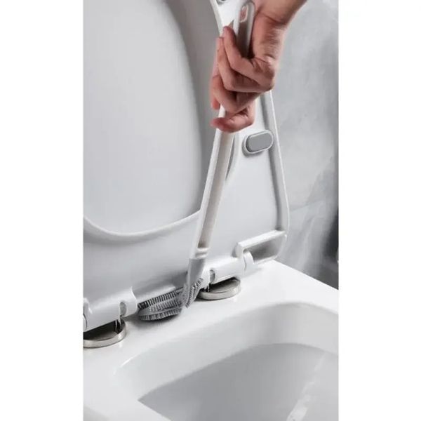 Силиконовый ёршик для унитаза Toilet Brush (антибактериальный, гигиеничный) 00013249 фото