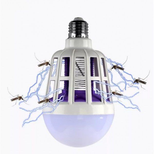 Светодиодная лампа приманка для насекомых Zapp Light, электрическая ловушка для насекомых, противомоскитная лампа от комаров 00012538 фото