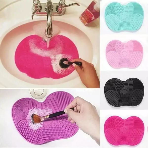 Коврик для мытья косметических кисточек Brush Spa | Силиконовый коврик для очистки кистей 00014582 фото