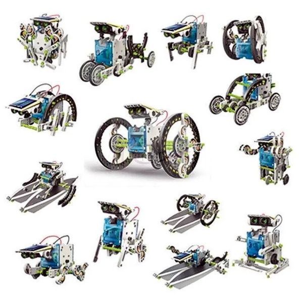 Конструктор робот на сонячних батареях Solar Robot 00015881 фото