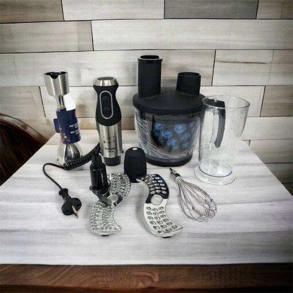 Блендер MAGIO MG-642, блендер для дитячого пюре, блендер для дому, блендер для кухні, електричний 00019926 фото