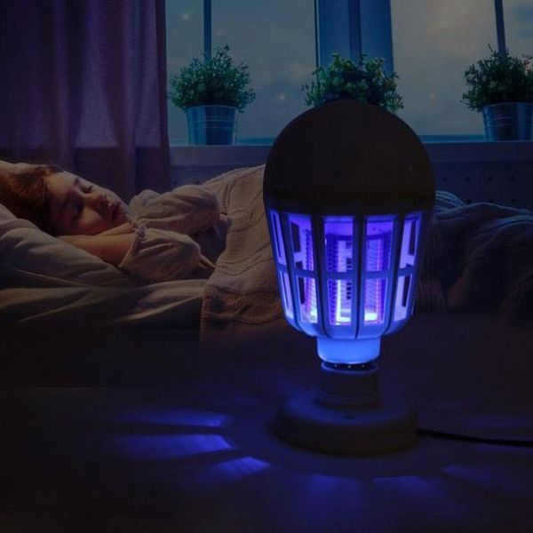 Светодиодная лампа приманка для насекомых Zapp Light, электрическая ловушка для насекомых, противомоскитная лампа от комаров 00012538 фото