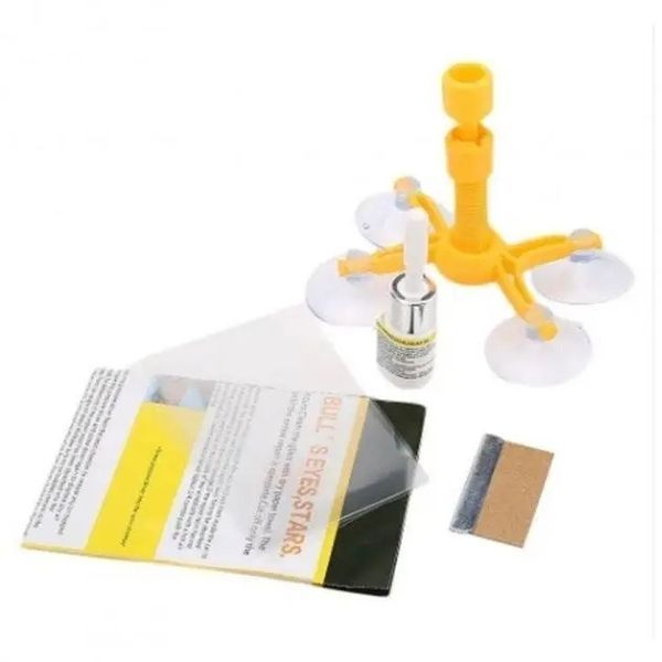 Набір для ремонту вітрового скла Versachem Windshield Repair Kit комплект для лобового скла авто 00016975 фото