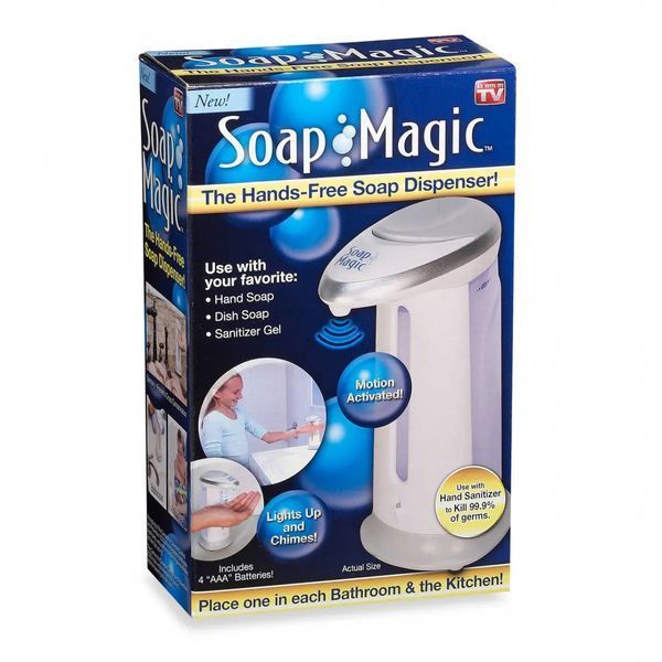 Сенсорний дозатор для рідкого мила Soap Magic 00012992 фото