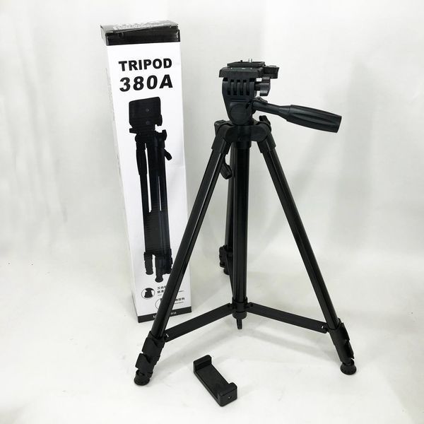 Штатив для камеры, телефона, трипод, тринога TriPod 380A 0.50-1.35м, Штатив раскладной для фото 00012525 фото