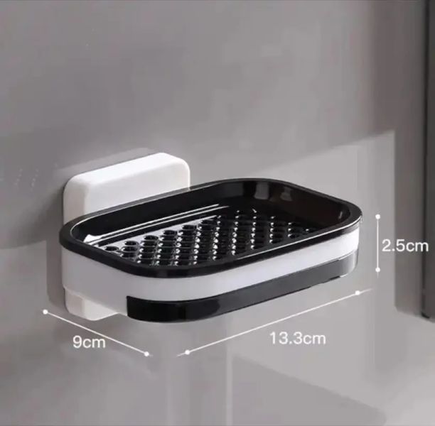 Настенный двухслойный держатель для мыла Soap Dish 00014200 фото