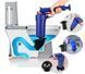 Toilet dredge GUN BLUE очиститель канализации высокого давления Плунжер для раковины высокого давления 00013777 фото 2