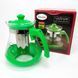 Чайник заварювальний Con Brio Green CB-6215 1,5 л, Чайник самовар скляний. Колір: зелений 00019113 фото 10