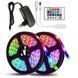 Лента светодиодная RGB 5050 5м с пультом для подсветки телевизора, монитора, мебели от USB 00024430 фото 1