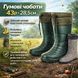 Сапоги резиновые высокие мужские 43р 28,5см утепленные, Активные мужские сапоги для рыбалки 00023982 фото 16