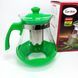 Чайник заварювальний Con Brio Green CB-6215 1,5 л, Чайник самовар скляний. Колір: зелений 00019113 фото 15