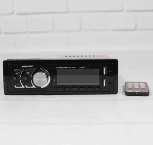 Автомагнитола ATLANFA - 1785 FM car MP3 200W 4*50W с радиатором охлаждения, Магнитола для авто в стиле Pioneer с флешкой 00017119 фото