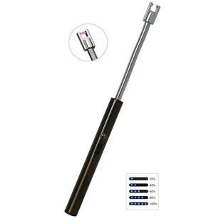 Зажигалка электрическая BBQ Lighter импульсная плазменная ветрозащитная USB зажигалка для газовой плиты 00023407 фото