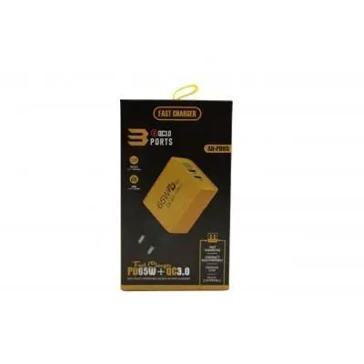 Адаптер USB та 2 TYPE C 65W 00023788 фото