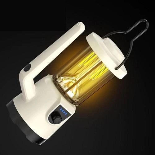 Кемпинговый ручной фонарь CH-22020 (LM + COB) + Power bank + Type-C + 2 режима (плавное регулирование) 00023565 фото