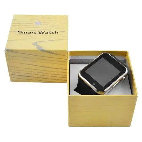 Смарт-часы Smart Watch A1 умные электронные со слотом под sim-карту + карту памяти micro-sd. Цвет: серебряный 00022419 фото
