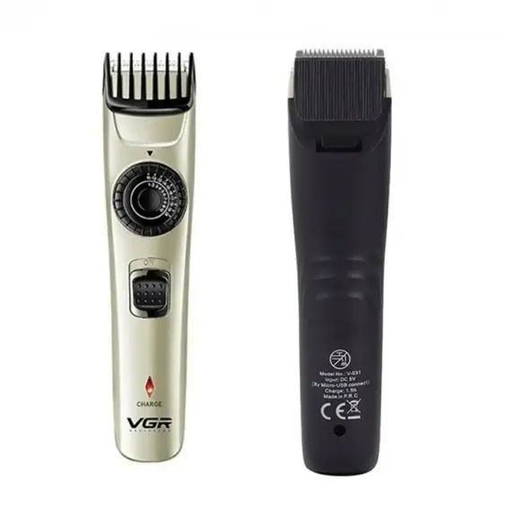 Машинка для стрижки волосся VGR V-031 USB CHARGE 00021253 фото