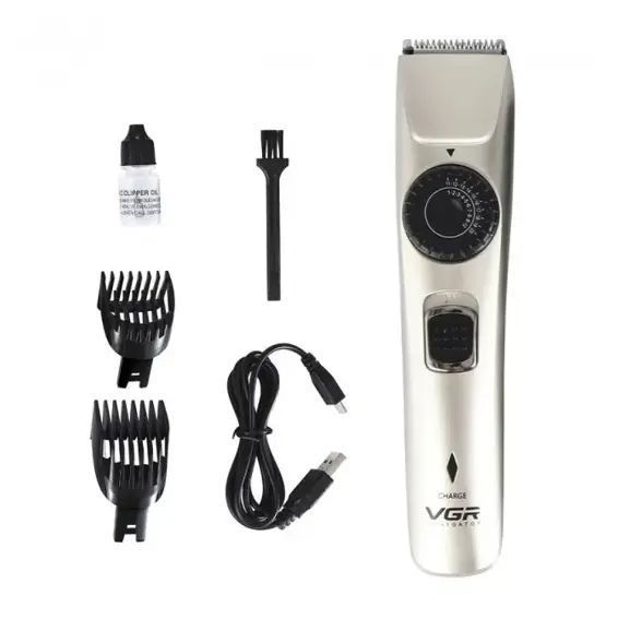 Машинка для стрижки волосся VGR V-031 USB CHARGE 00021253 фото