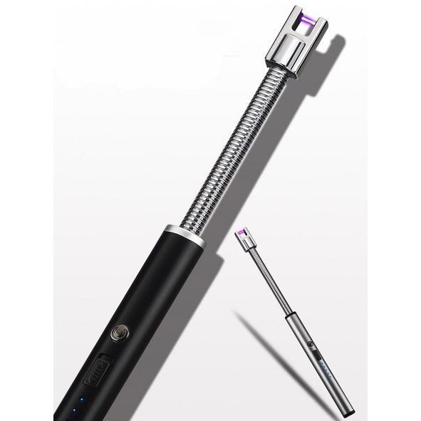Зажигалка электрическая BBQ Lighter импульсная плазменная ветрозащитная USB зажигалка для газовой плиты 00023407 фото