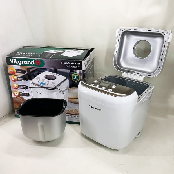 Хлібопічка ViLgrand VBM6091. Колір: білий 00019442 фото