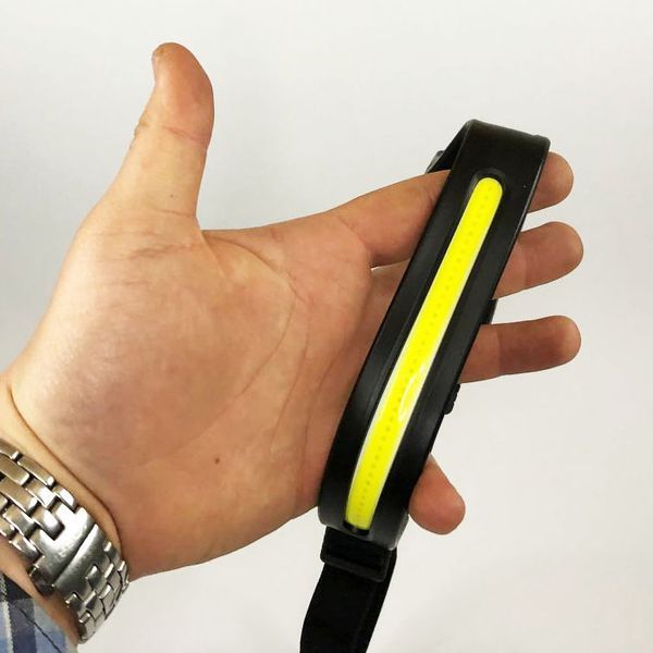 Ліхтар налобний BL-W689/G28-LM+COB/5808A, сенсорний, Li-ion акумулятор, світлодіодний ліхтар на лоб 00023191 фото