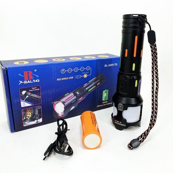 Ліхтар NIGHT VISION FLUORESCENCE BL-2405-TG 1x26650 00023241 фото