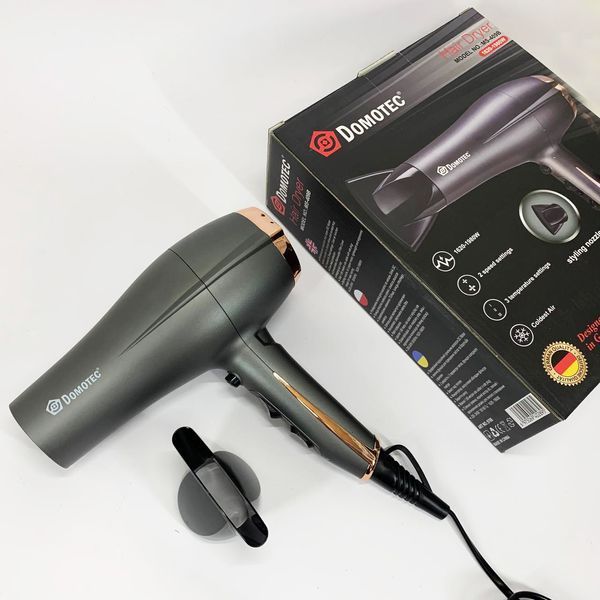 Профессиональный фен для волос Domotec MS-409B 1980 Вт 00014969 фото
