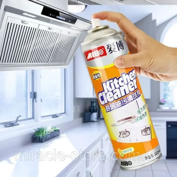 Kitchen Cleaner пінний очисник від жиру бруду давніх нашарувань для кухні ванни витяжки Кітчен клінер 00020657 фото