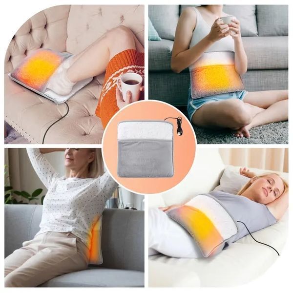 Електрогрілка для ніг до 60&deg;С (30&times;30см), від USB, Foot warmer / Термогрілка для ніг / Електрокилимок для ніг 00014109 фото
