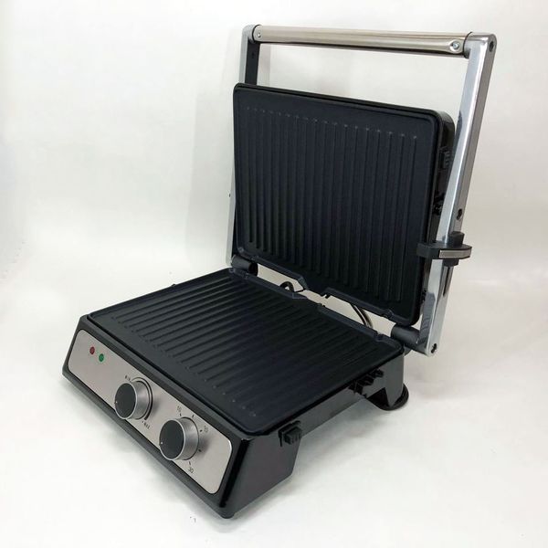 Контактний притискний електричний гриль Crownberg CB-1044 2000W 00019804 фото