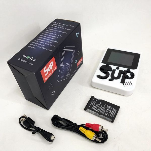 Игровая приставка консоль Sup Game Box 500 игр, Ретро приставка денди, Тетрис приставка. Цвет: белый 00015821 фото