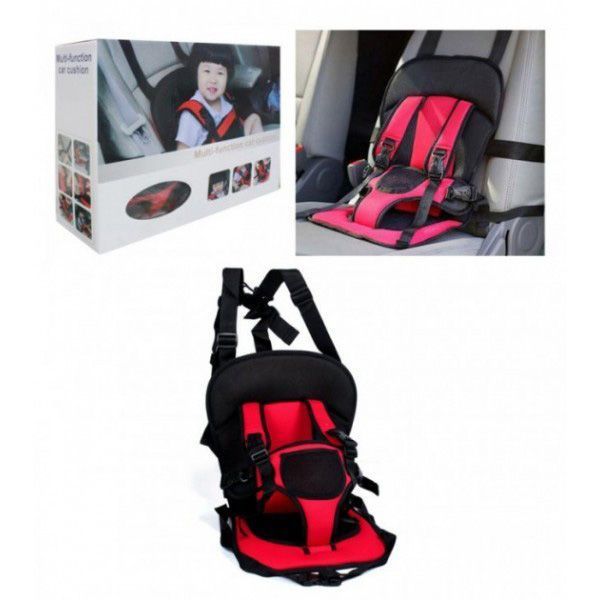 Дитяче автокрісло Multi Function Car Cushion до 12 років. Колір червоний 00017064 фото