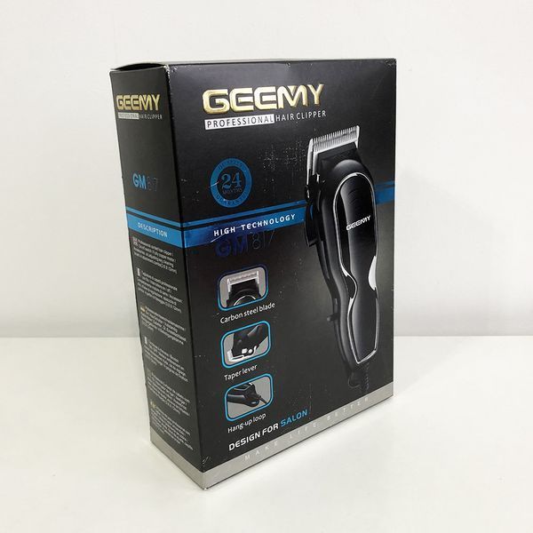 Профессиональная машинки для стрижки волос Gemei GM-817 Pro. Цвет: оранжевый 00015080 фото