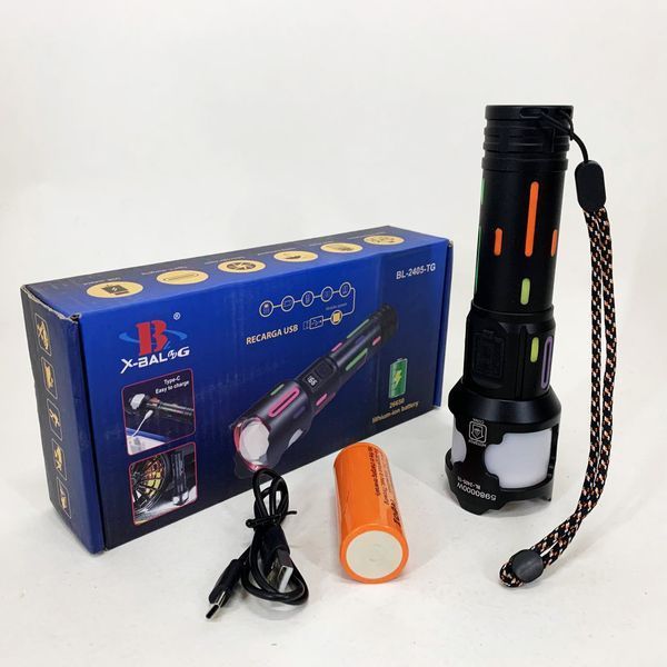 Ліхтар NIGHT VISION FLUORESCENCE BL-2405-TG 1x26650 00023241 фото