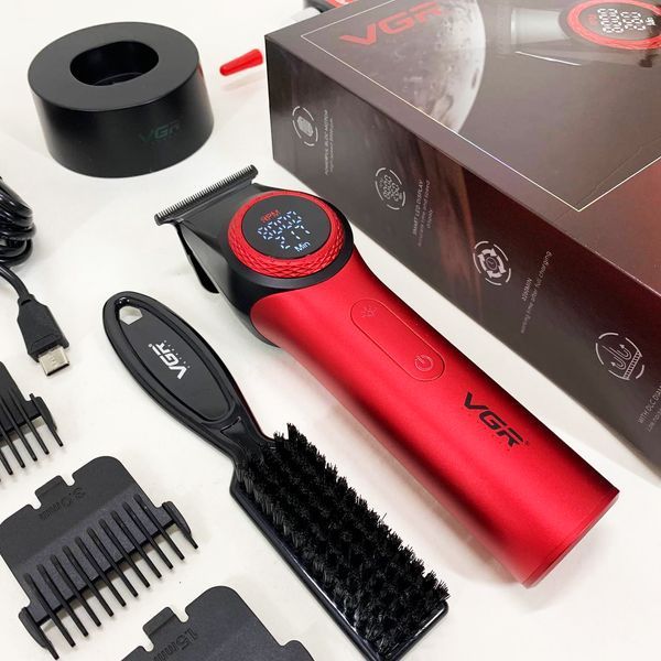 Триммер VGR V-977 RED, регулировка мощности 6000 - 8000 RPM 00015237 фото