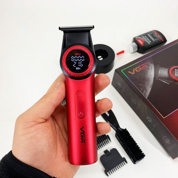 Триммер VGR V-977 RED, регулировка мощности 6000 - 8000 RPM 00015237 фото