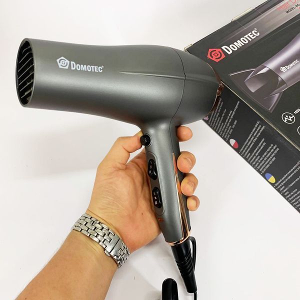 Профессиональный фен для волос Domotec MS-409B 1980 Вт 00014969 фото