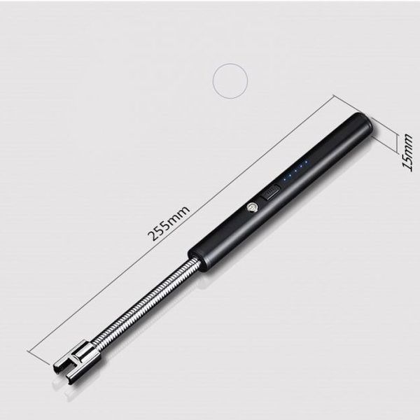 Зажигалка электрическая BBQ Lighter импульсная плазменная ветрозащитная USB зажигалка для газовой плиты 00023407 фото