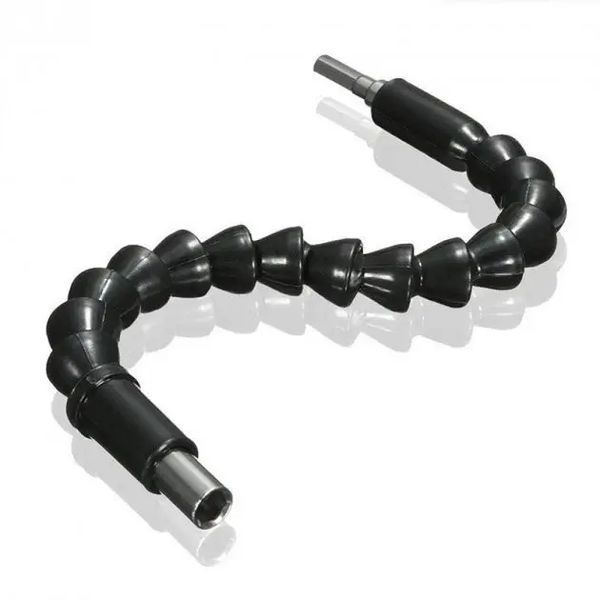 Удлинитель гибкий для отвертки и дрели Snake Bit 30см черный 00022591 фото