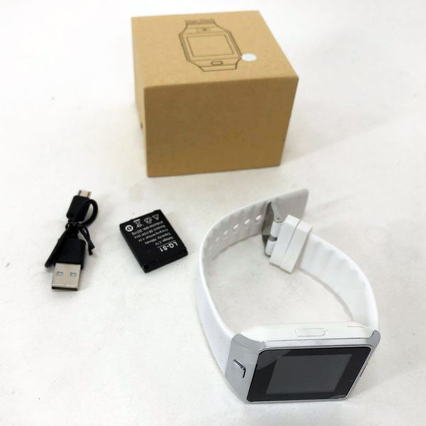 Смарт-часы Smart Watch DZ09. Цвет: белый 00022424 фото