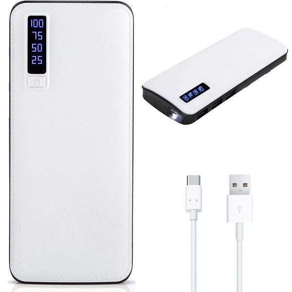 Портативний зарядний пристрій Павербанк 50000 mAh 3хUSB Power Bank Smart Tech. Колір: білий 00017773 фото