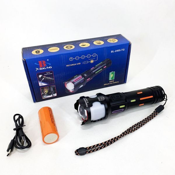 Ліхтар NIGHT VISION FLUORESCENCE BL-2405-TG 1x26650 00023241 фото
