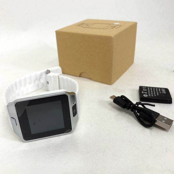 Смарт-часы Smart Watch DZ09. Цвет: белый 00022424 фото