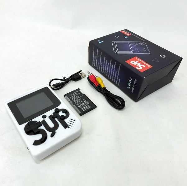 Игровая приставка консоль Sup Game Box 500 игр, Ретро приставка денди, Тетрис приставка. Цвет: белый 00015821 фото