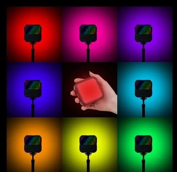 Студийная LED лампа WL-R1, 23000-7000K, освещение для съемки, RGB подсветка 00023741 фото