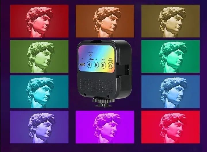 Студийная LED лампа WL-R1, 23000-7000K, освещение для съемки, RGB подсветка 00023741 фото