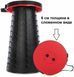Розкладний стілець, складаний табурет Retractable Stool. Колір червоний 00013273 фото 3