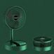 Портативний міні вентилятор для дому Telescopic Folding Fan Складаний настільний вентилятор із USB зарядкою 00018517 фото 2