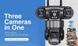 Вулична поворотна Wi-Fi IP-камера відеоспостереження EVKVO SC28 V380 Pro | 3 Лінзи | 16MP 00017551 фото 3